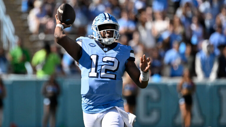 3) QB Jacolby Criswell, North Carolina
