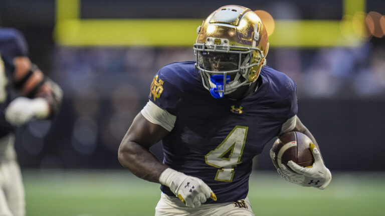 Jeremiyah Love - Notre Dame Running Back -110
