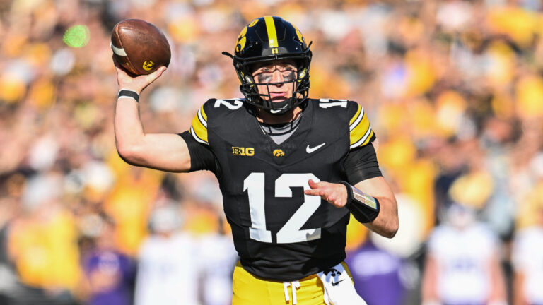 7) Cade McNamara (Iowa -> East Tennessee State)