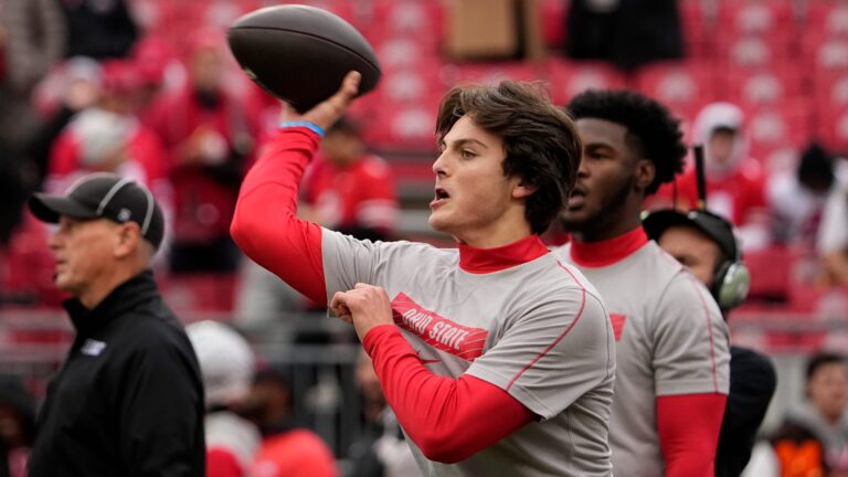 4. Julian Sayin - QB - Ohio State Buckeyes