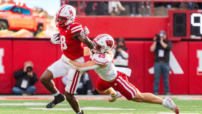 5) WR Isaiah Neyor, Nebraska