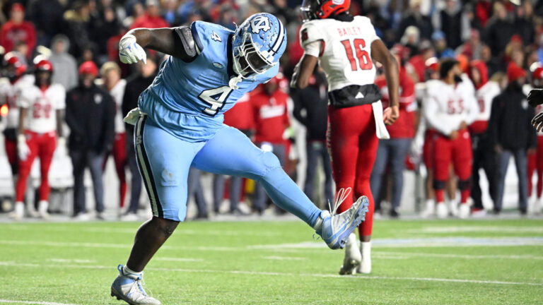 9) DL Travis Shaw (North Carolina -> Texas)