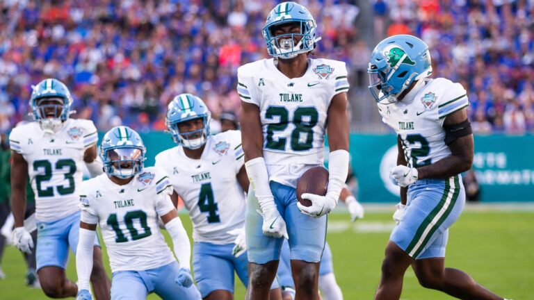 25. Tulane Green Wave