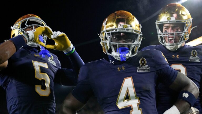 Semifinal Matchup: No. 7 Notre Dame vs. No. 6 Penn State