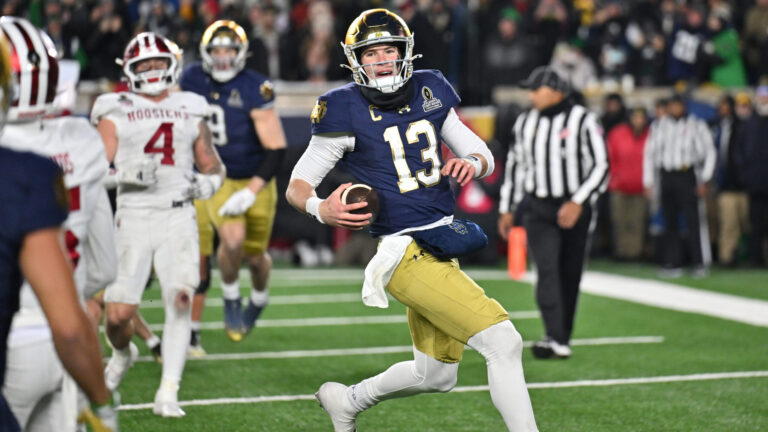 Riley Leonard Over 47.5 Rushing Yards