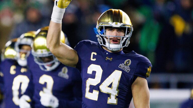 10. LB Jack Kiser, Notre Dame