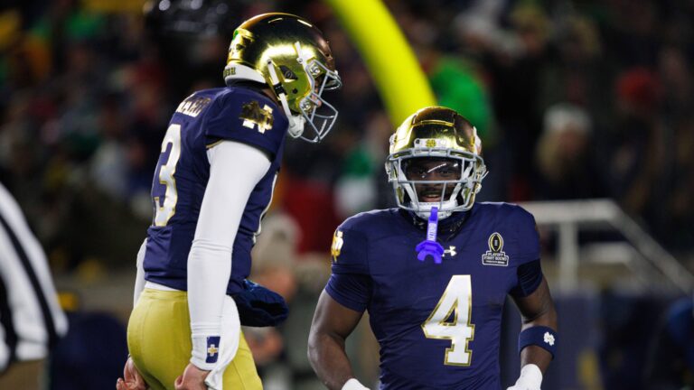National Championship: No. 8 Ohio State vs. No. 7 Notre Dame 