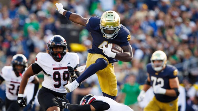 3. RB Jeremiyah Love, Notre Dame