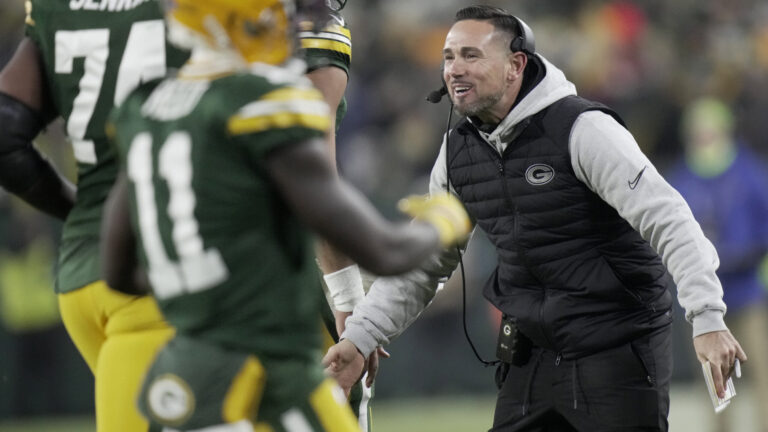 7. Matt LaFleur - Green Bay Packers