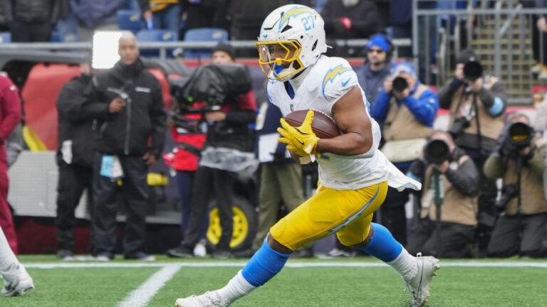 J.K. Dobbins OVER 66.5 Rushing Yards (-113)