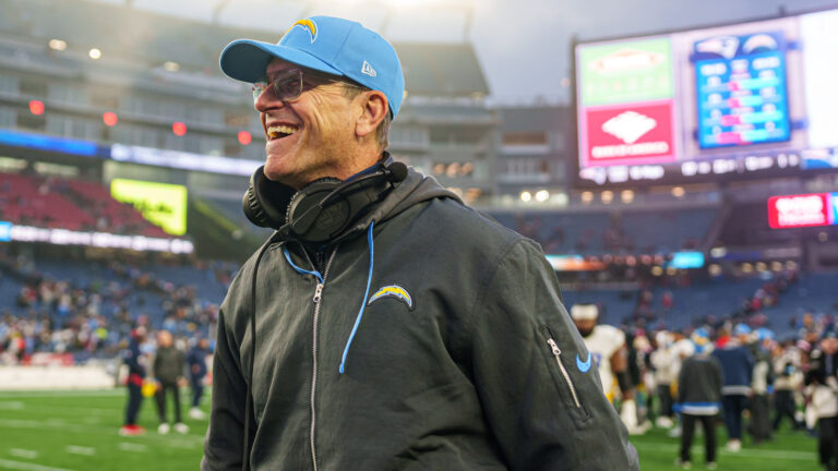 3. Jim Harbaugh - Los Angeles Chargers