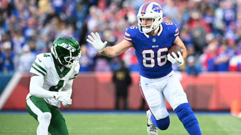 Dalton Kincaid OVER 3.5 Receptions (+108)