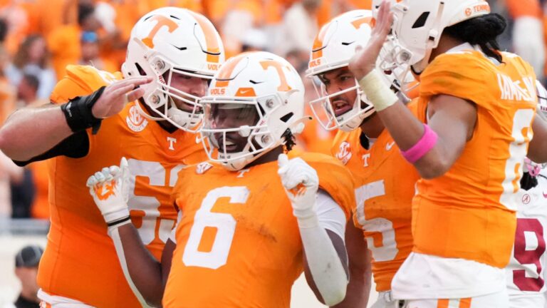 7. Tennessee Volunteers
