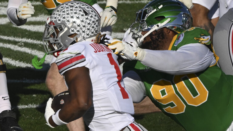 Quinshon Judkins UNDER 51.5 Rushing Yards (-114)
