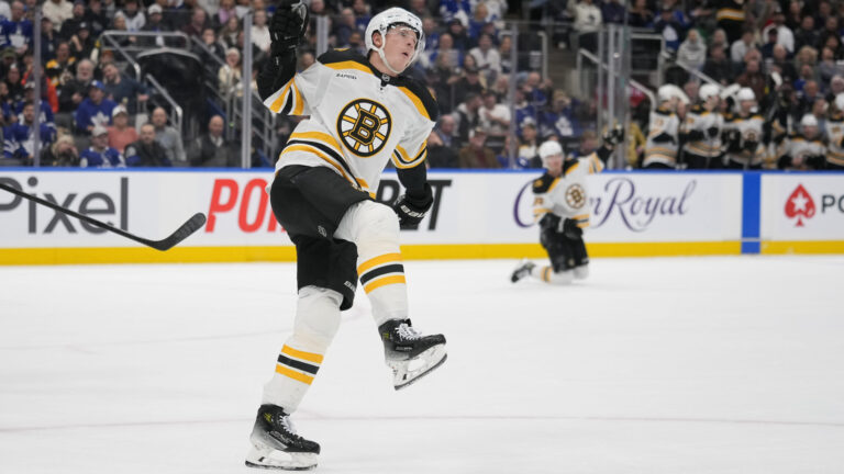 10. Trent Frederic, Boston Bruins