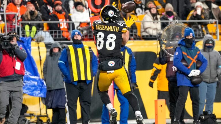 Pat Freiermuth OVER 41.5 Receiving Yards (-113)