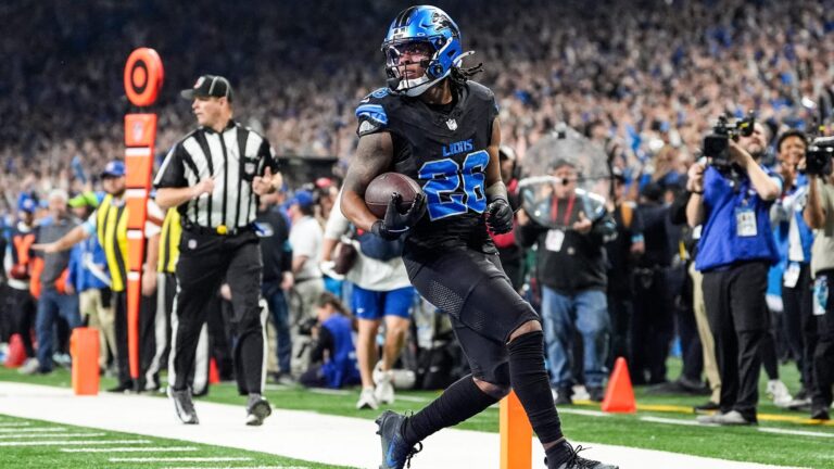 Jahmyr Gibbs Under 81.5 Rushing Yards