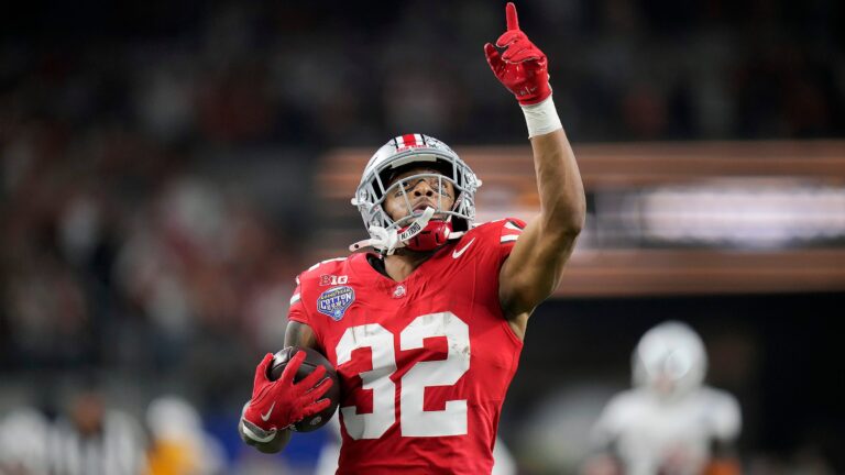 4. RB TreVeyon Henderson, Ohio State