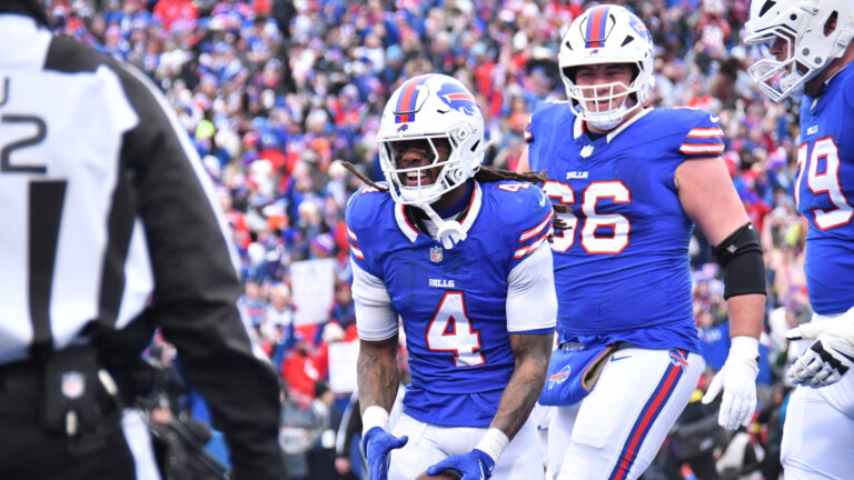 James Cook opens up Buffalo's offense
