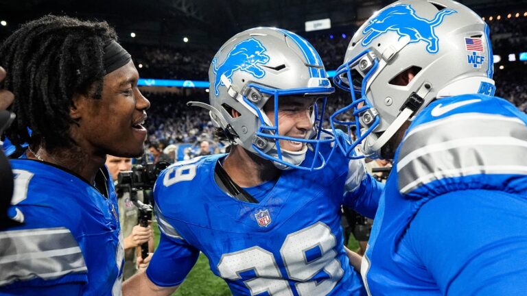2. Detroit Lions