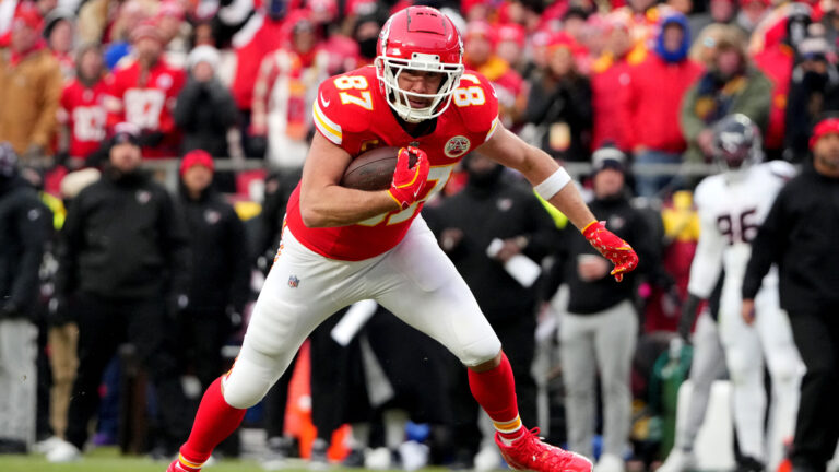 Travis Kelce Total Receptions