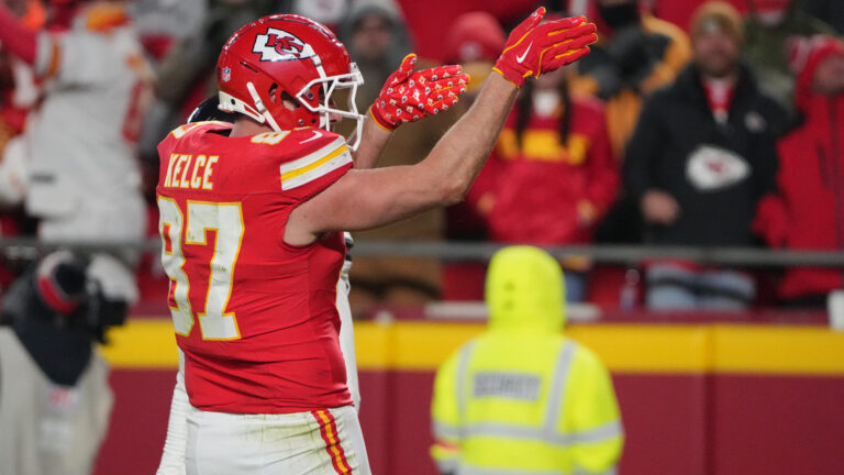 Travis Kelce Receiving Yards Prop