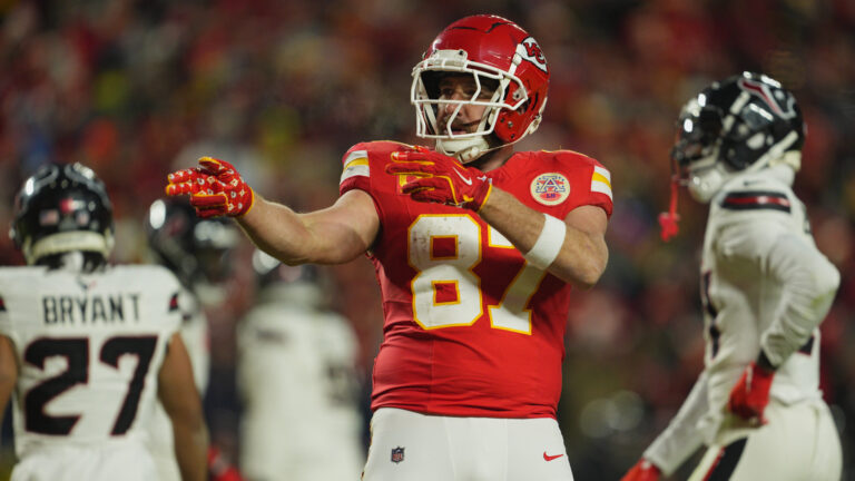 Travis Kelce to Lead AFC Championship in Receiving Yards (+170)