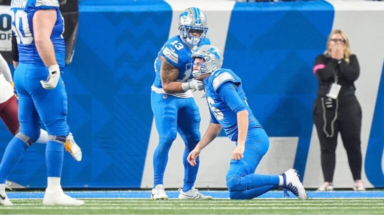 3. Detroit Lions