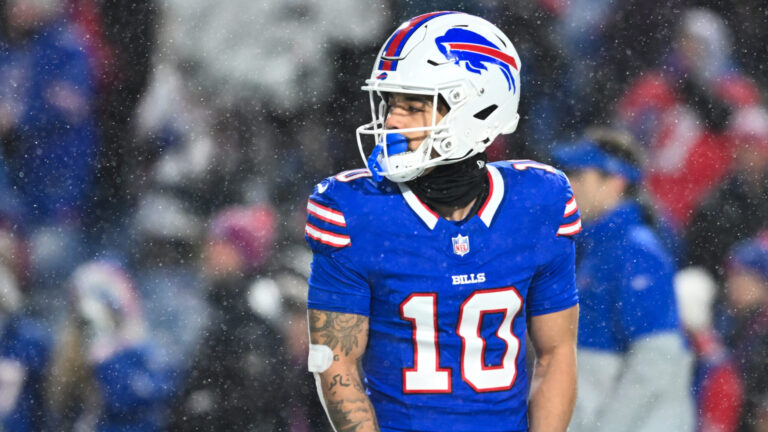 Khalil Shakir OVER 57.5 Receiving Yards (-114)