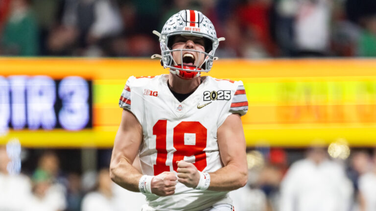 8. QB Will Howard