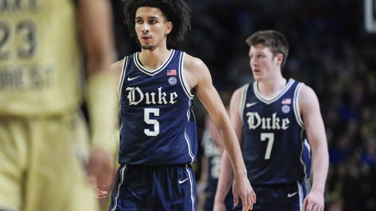 North Carolina at No. 2 Duke - Saturday at 6:30 p.m. ET