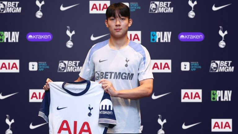 8. Yang Min-hyeok - Tottenham Hotspur