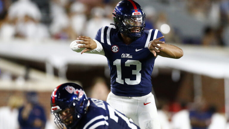 26. Austin Simmons - QB - Ole Miss Rebels
