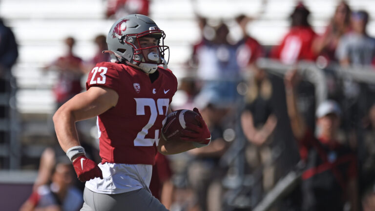 8) Trey Leckner, Washington State