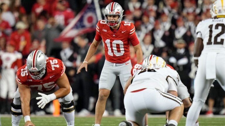 24. Julian Sayin - Ohio State Buckeyes