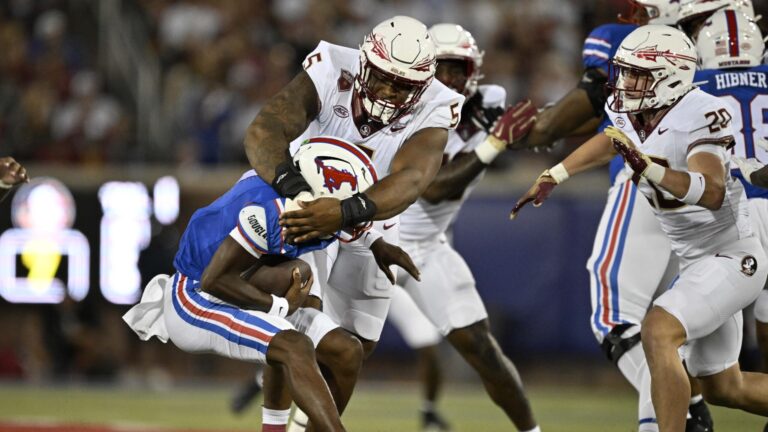 5) Joshua Farmer, Florida State