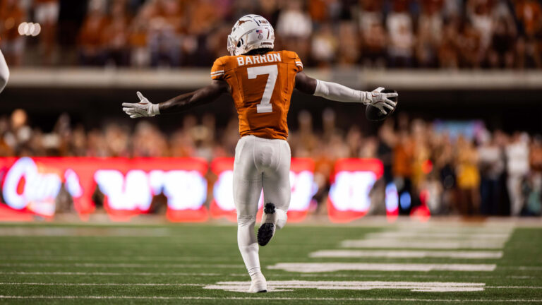 3) Jahdae Barron, Texas