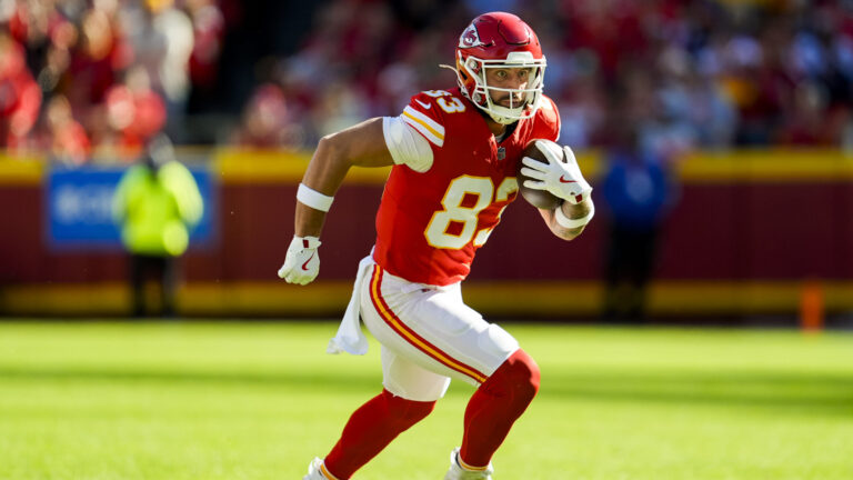14) TE Noah Gray - 5 Regular Season Touchdowns