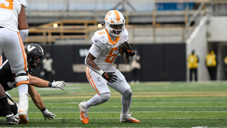 6. Dylan Sampson - Tennessee Volunteers