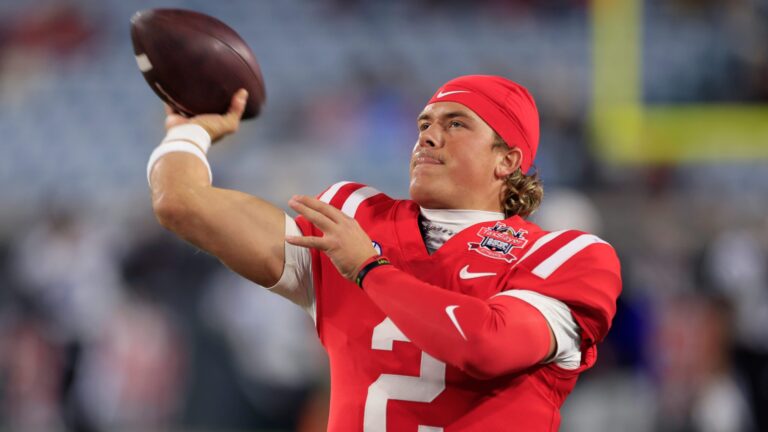 3. Jaxson Dart, Ole Miss Rebels