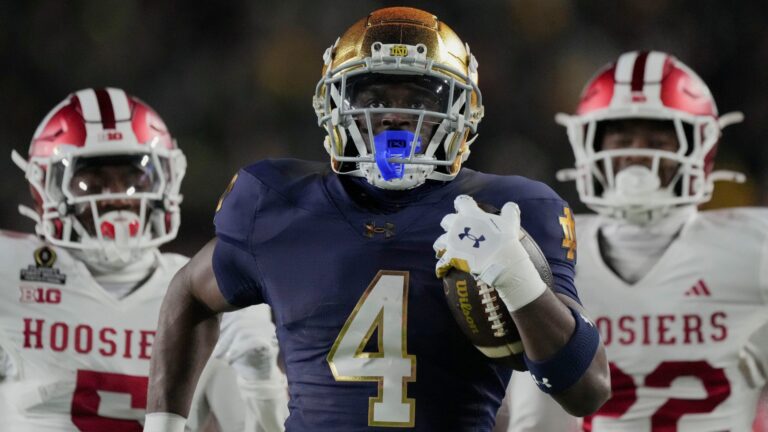 1. Jeremiyah Love - RB - Notre Dame Fighting Irish