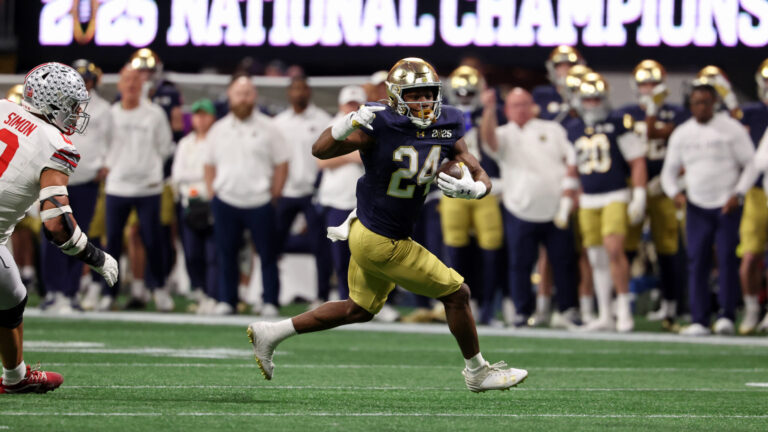 7. Jadarian Price - Notre Dame Fighting Irish