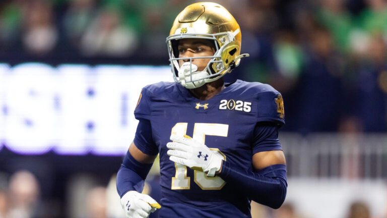 21. Leonard Moore - CB - Notre Dame Fighting Irish