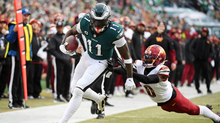 6) WR A.J. Brown - 7 Regular Season Touchdowns