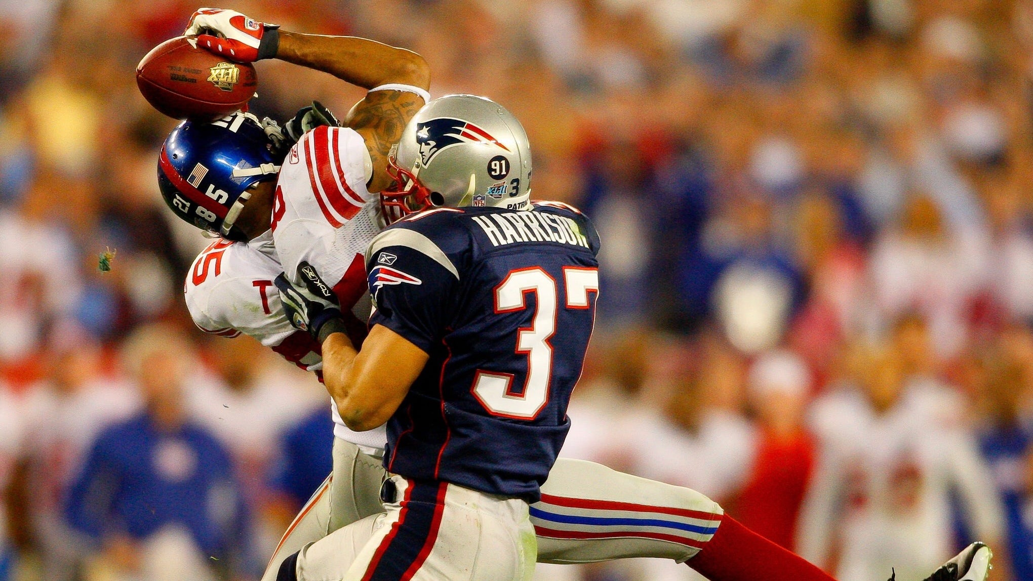 2. David Tyree (WR, New York Giants) - Super Bowl XLII