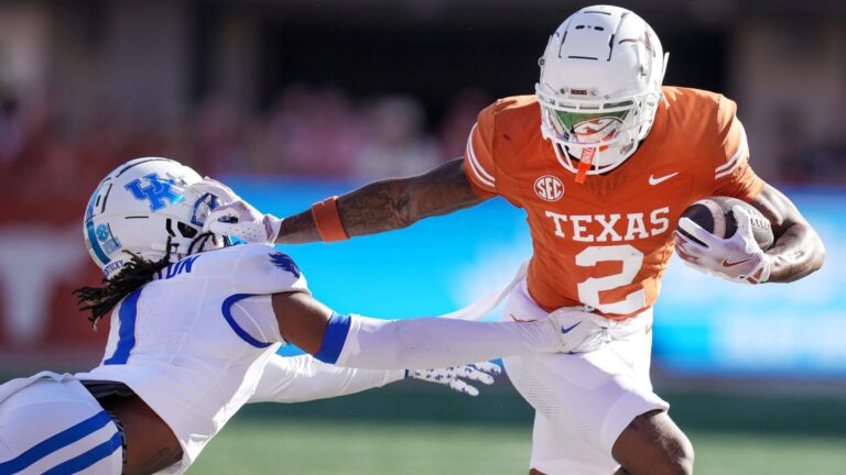 3. Matthew Golden, Texas Longhorns