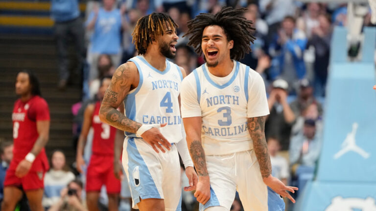39) North Carolina Tar Heels