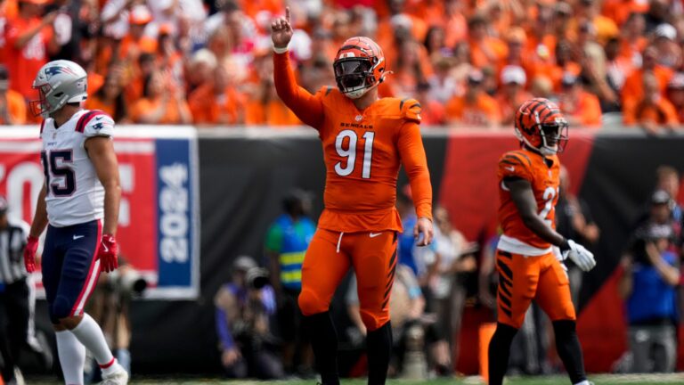 4) DL Trey Hendrickson, Cincinnati Bengals