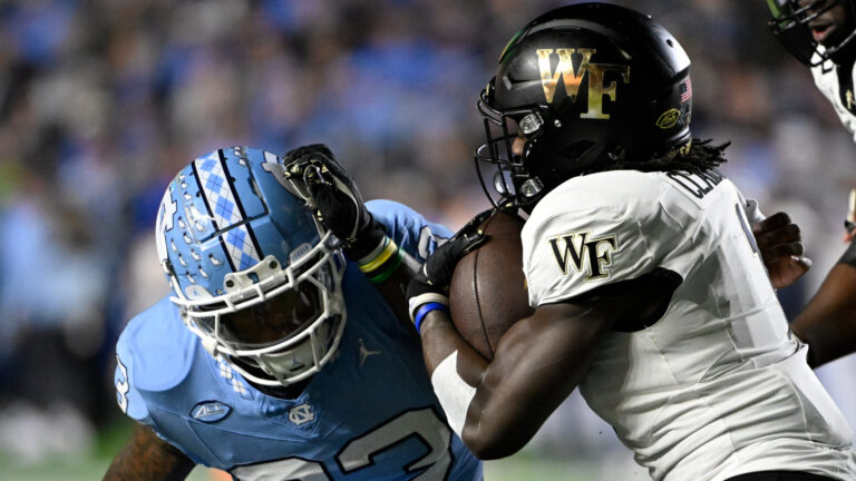 25. Demond Claiborne - Wake Forest Demon Deacons