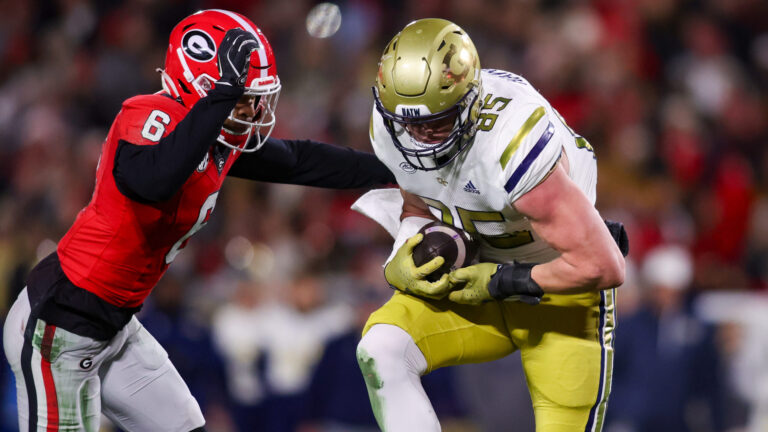 15. Jackson Hawes - Georgia Tech Yellow Jackets